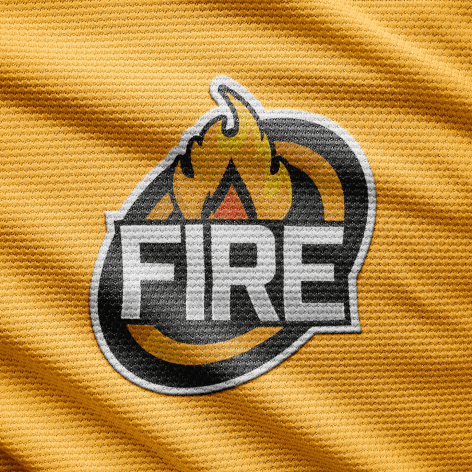 Image depicits Fire Rugby Team logo